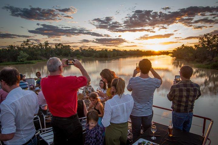 Drover's Sunset Cruise includes Smithy's Outback Dinner and Show