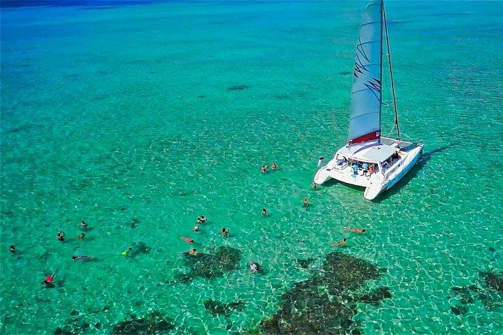 Catamaran to Ile aux Cerf: Undersea walk, Parasailing, Tube Riding, Lunch, GRSE