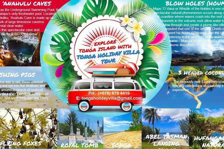 Tonga Holiday V Island Tours - Fixed Prices BEST VALUE