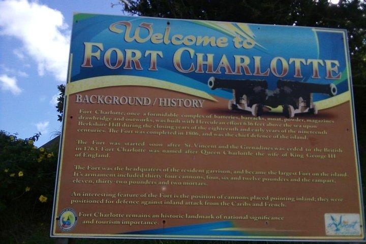Fort Charlotte, Botanical Gardens and Kingstown Tours with Detention Tours