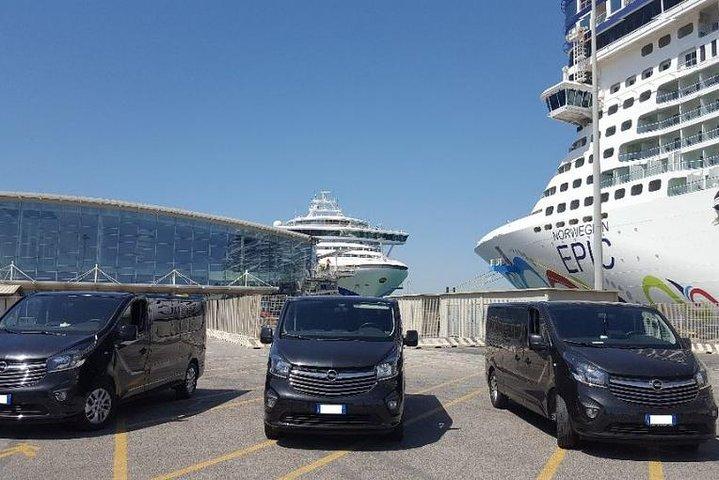 Transfer from Civitavecchia cruise port to Rome or FCO