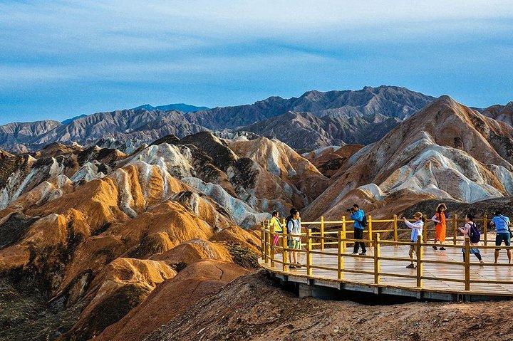Private Day Tour to Zhangye Danxia Geopark from Lanzhou by Bullet Train 