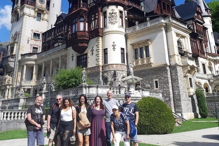 Peles Castle, Dracula's Castle and Medieval Town of Brasov in one day