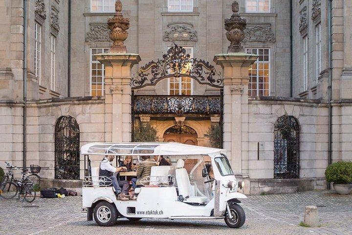 Geneva Highlight and Watch Tour in a Tuk Tuk (electric)