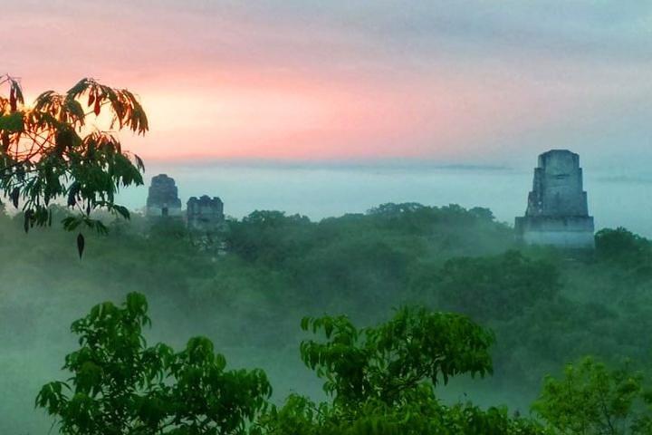 Tikal Sunrise tour from Flores