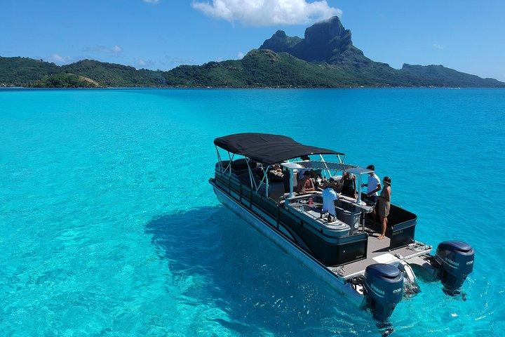 Toa Boat Bora Bora Private Lagoon Tour On Entertainer Bar Boat