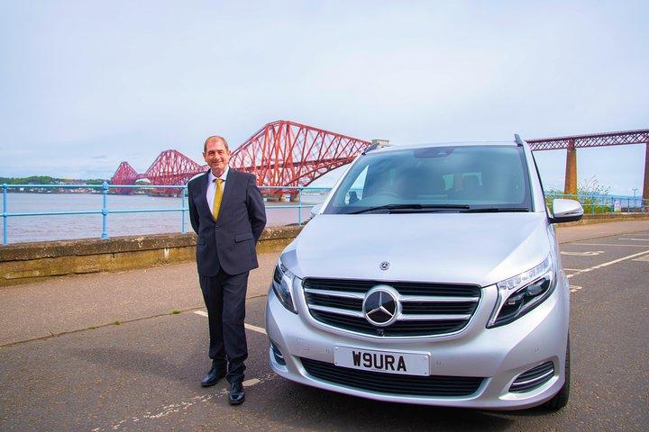 St Andrews to Edinburgh Luxury Taxi Transfer