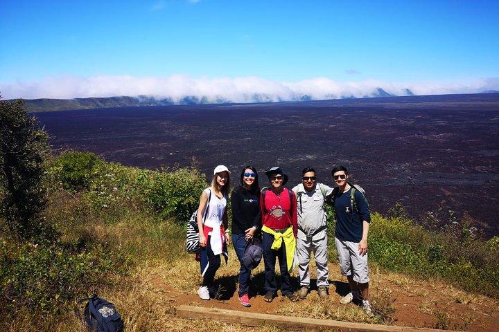 Sierra Negra Volcano hiking in Isabela: 5-6 hours Day tour
