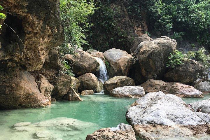 Dee Dote Waterfall and River Beach