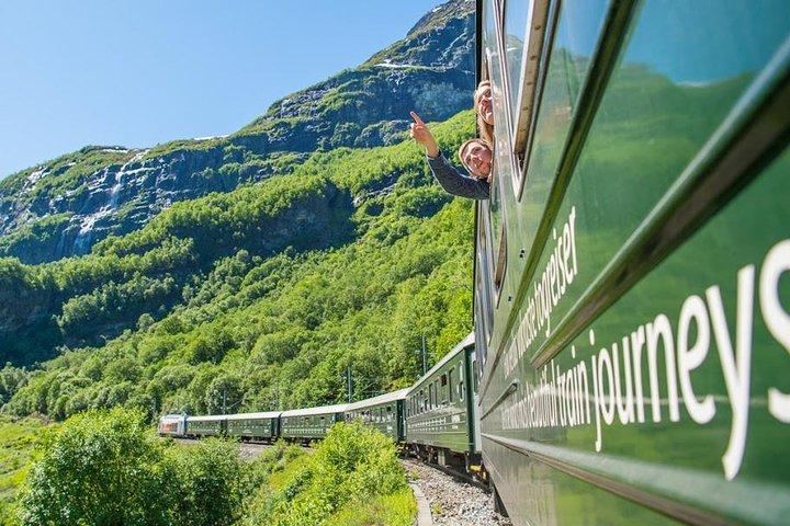 Guided day tour to Flåm - Grand Sognefjord Cruise & Flåm Railway