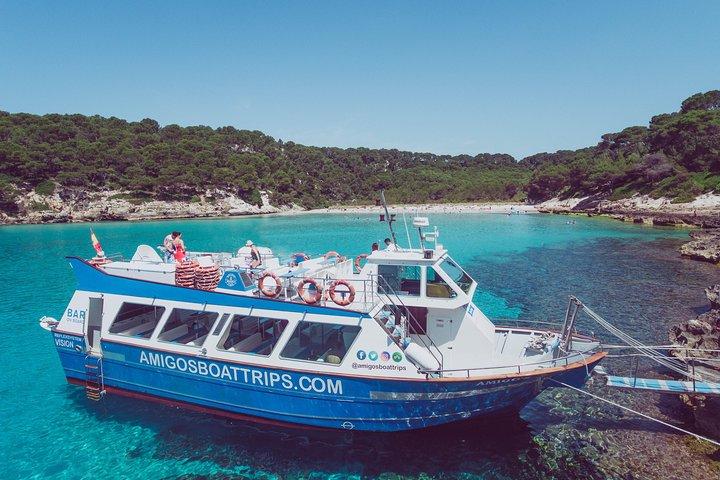 Half-Day Boat Tour along The South Coast of Menorca