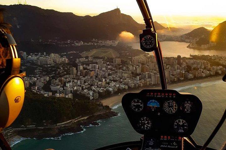 The Best Helicopter Flight Sugar Loaf and Christ the Redeemer