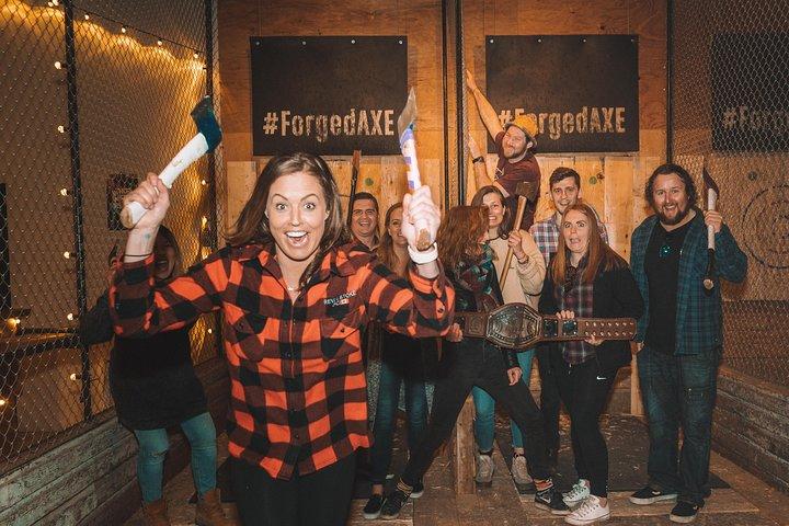 One Hour Axe Throwing Guided Experience in Whistler