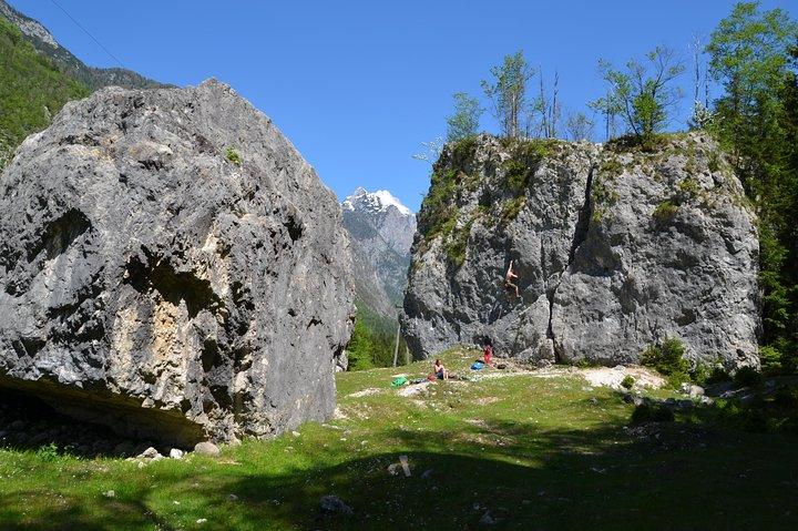Rock climbing course