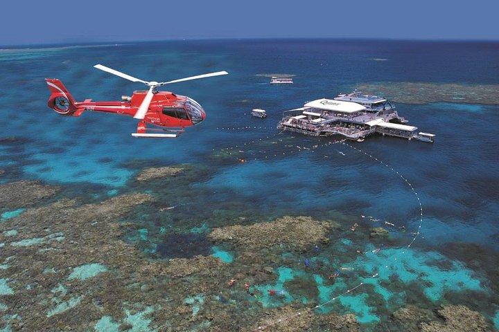 Helicopter & Cruise Great Barrier Reef Package from Port Douglas 
