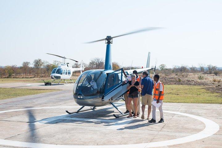 Helicopter Scenic Flight over Victoria Falls 12-13 minutes Flight