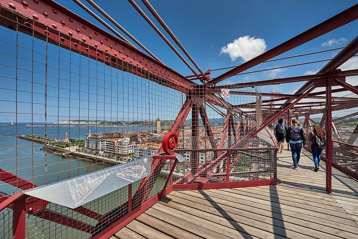 Getxo And Bizkaia Bridge From Bilbao