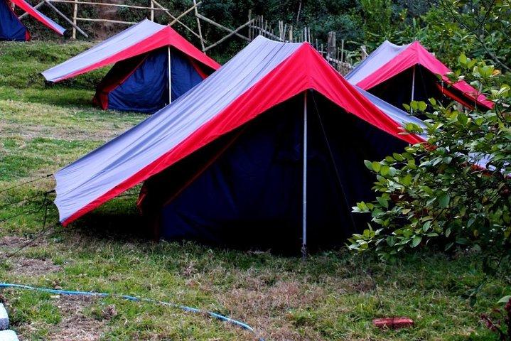 Camping in Bir Biling with alpine tent stay 