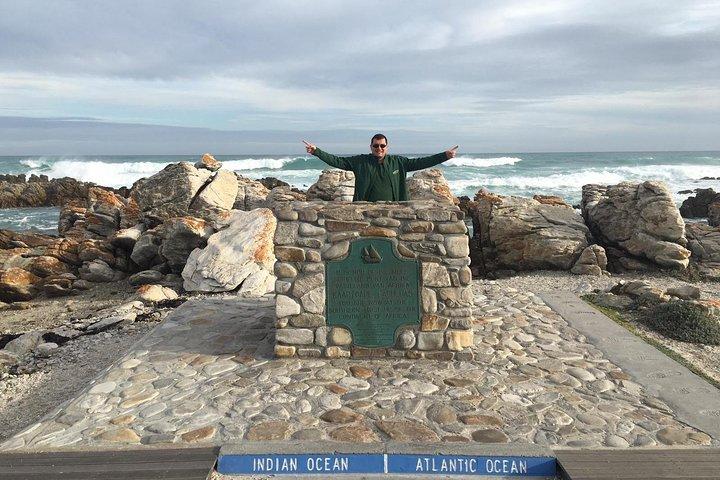 Combo Cape Agulhas Tour and Whales Watching Boat in Hermanus 