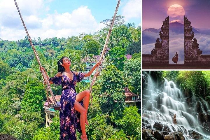 Bali Instagram Tour with optional Tickets, Lunch and Swing & FREE Cancellation*