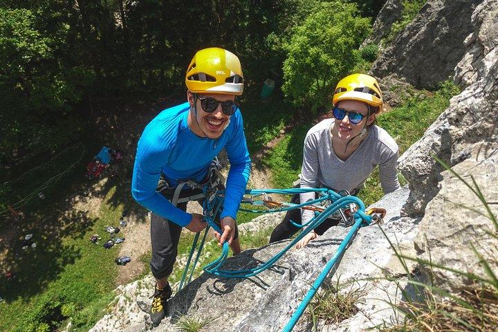Rock Climbing near Lake Bled