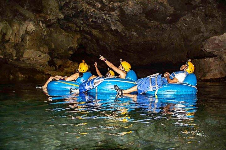 Private Tour Of Cave Tubing And Zip-line from Hopkins Village 