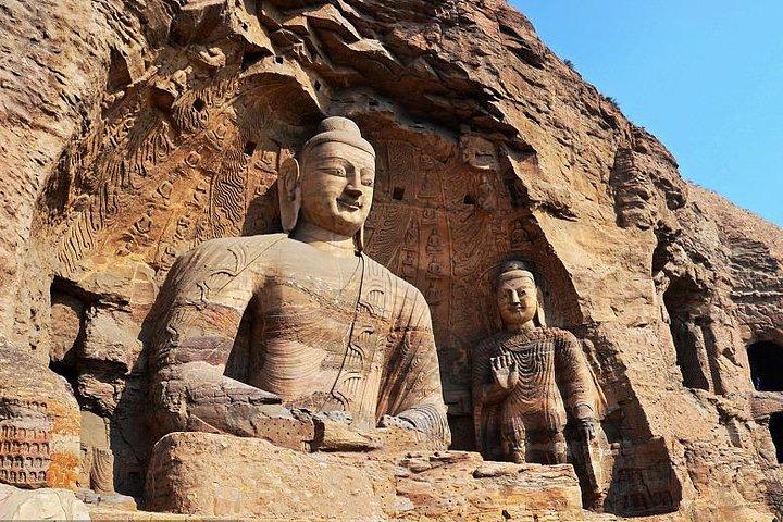 Private All-inclusive Day Tour: Yungang Grottos & Hanging Temple 