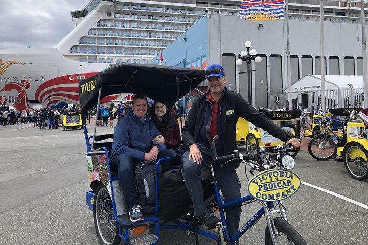 Pedicab Tour of Victoria from Cruise Ship Terminal