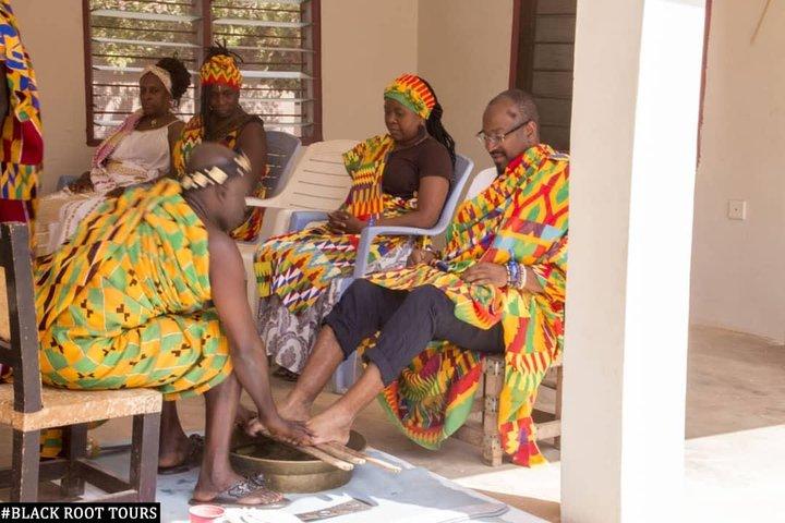Traditional Naming Ceremony For African Americans In Kumasi