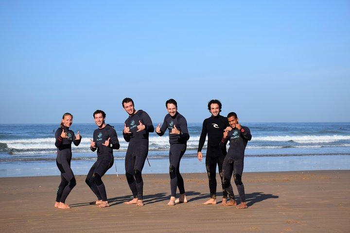 Surf lesson in Tamraght with experienced, local surf instructor