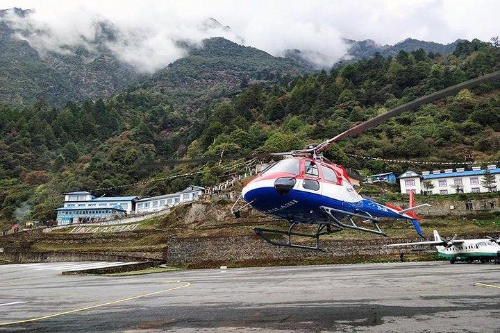 Lukla to Kathmandu Flight by Helicopter