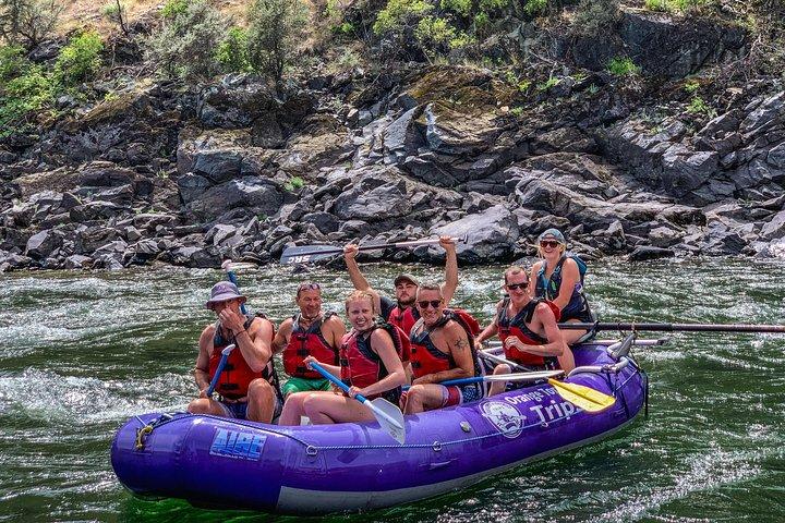Riggins Idaho half-day rafting trip on the Salmon River