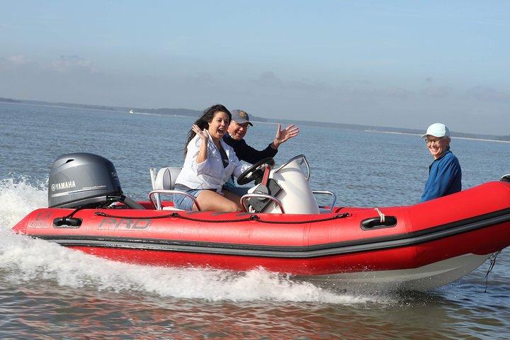 Hilton Head Guided Dolphin Watching & Sightseeing Tour via Mini Boat