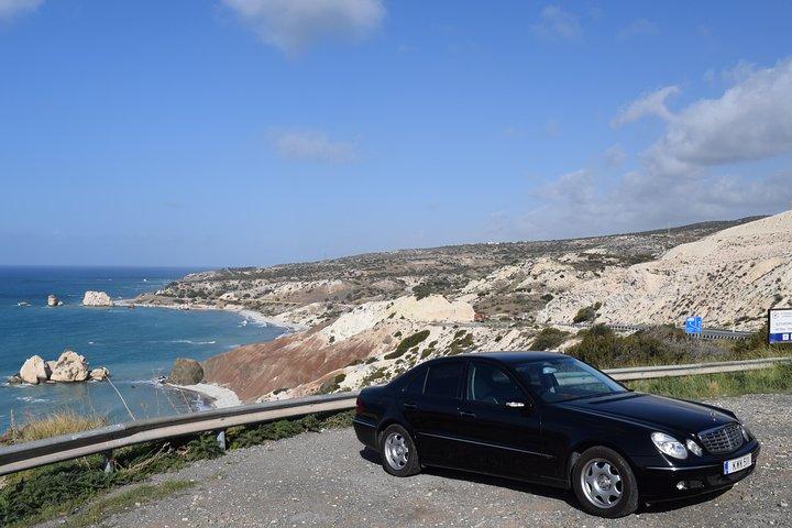 Taxi transfer from Larnaca airport To any hotel in Paphos up to 4 passengers