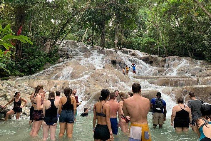 Blue Hole and Dunn's River Falls Private Tour from Montego Bay