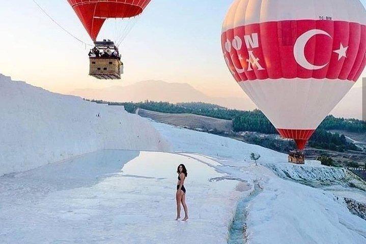 Best Rates Pamukkale Hot Air Balloon Tour 