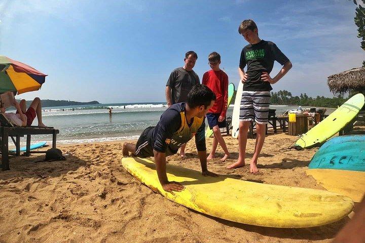 Surfing Lessons at Unawatuna