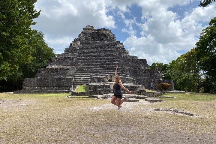 Chacchoben Mayan Ruins and Bacalar Lagoon Combo Tour from Costa Maya