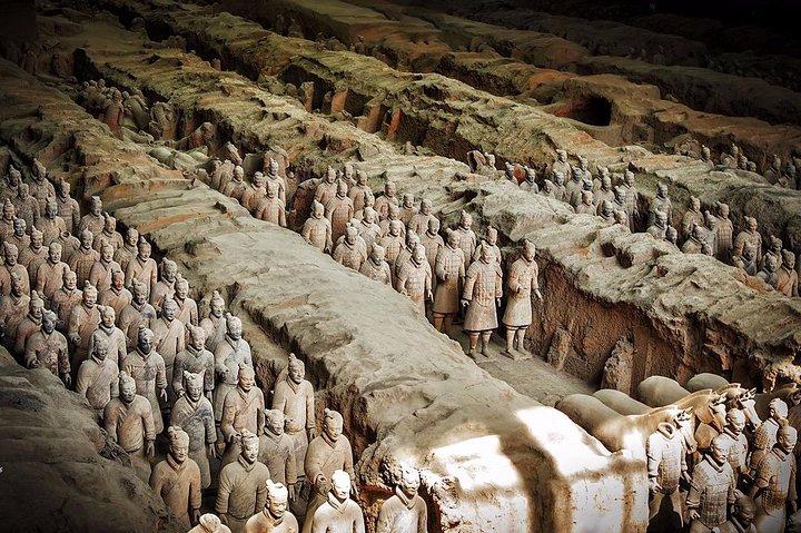 Private Lanzhou Bullet Train Trip to Xi'an: Terracotta Warriors and City Wall
