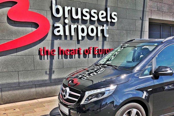 Transfer Brussels Airport -> Antwerp MB V-CLASS 7 PAX
