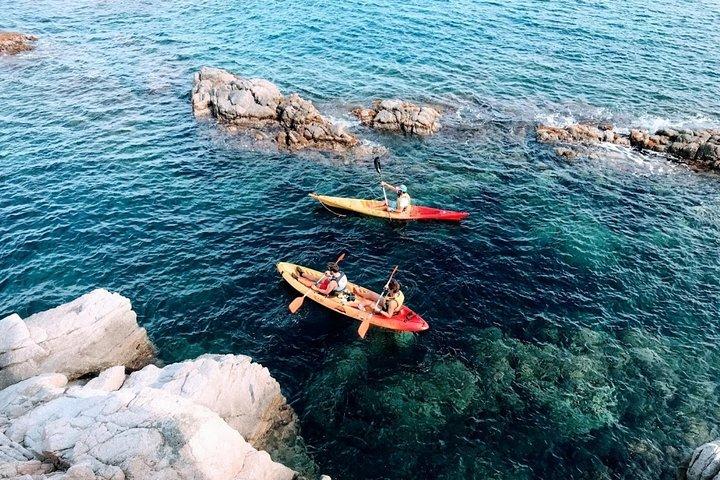 Kayak excursion in Playa de Aro