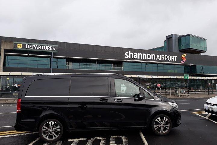 Shannon Airport to Galway City via Cliffs of Moher 