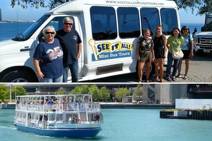 Chicago City Tour with Architecture River Cruise Option