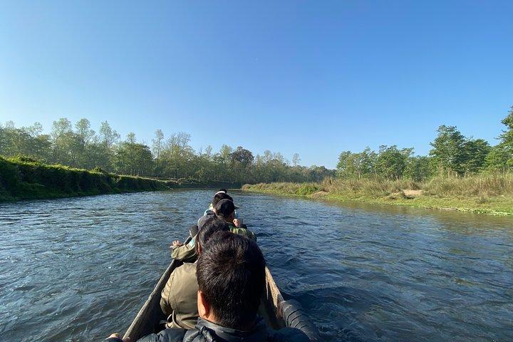 Canoeing and Nature walk in Chitwan National Park 