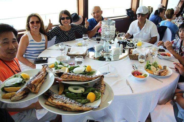 Bosphorus Lunch Cruise Opportunity to Swim in Black Sea in Summer