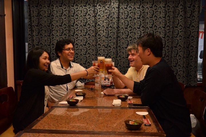 Private Guided Japanese Pub Hopping Tour at Furumachidori