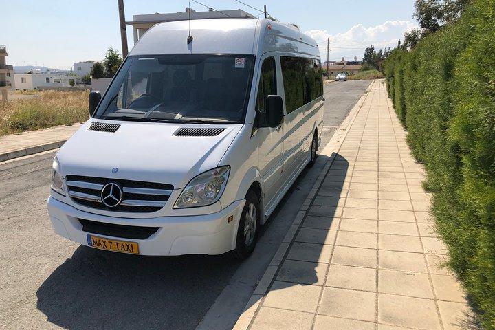 Private Minibus Transfer from Larnaca International Airport to Paphos