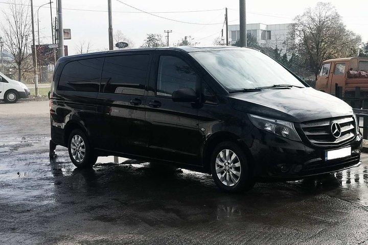 Skopje Airport Transfer by Van for up to 8 Passengers