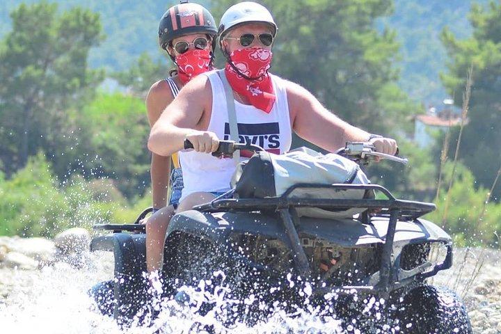 Antalya Canyon Rafting + ATV/ Quad Ride + Zipline Combo Adventure