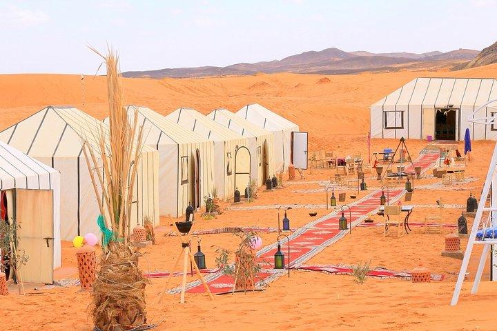 Marrakech to Merzouga Desert 3 days Tour with Luxury Camp 